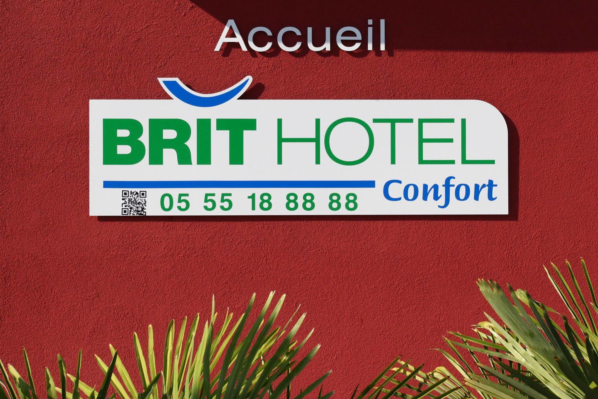 Brit Hotel Brive La Gaillarde - Restaurant La Limousine 马勒莫尔 外观 照片